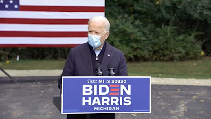 Biden speaks about Trump's COVID-19 diagnosis