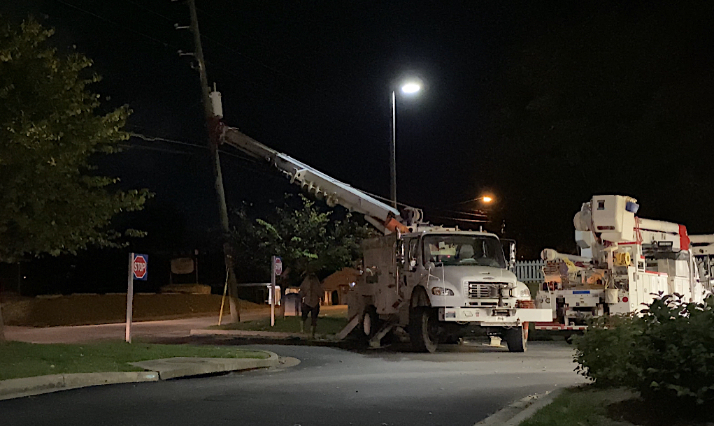 GA Power restoration in Clarkesville