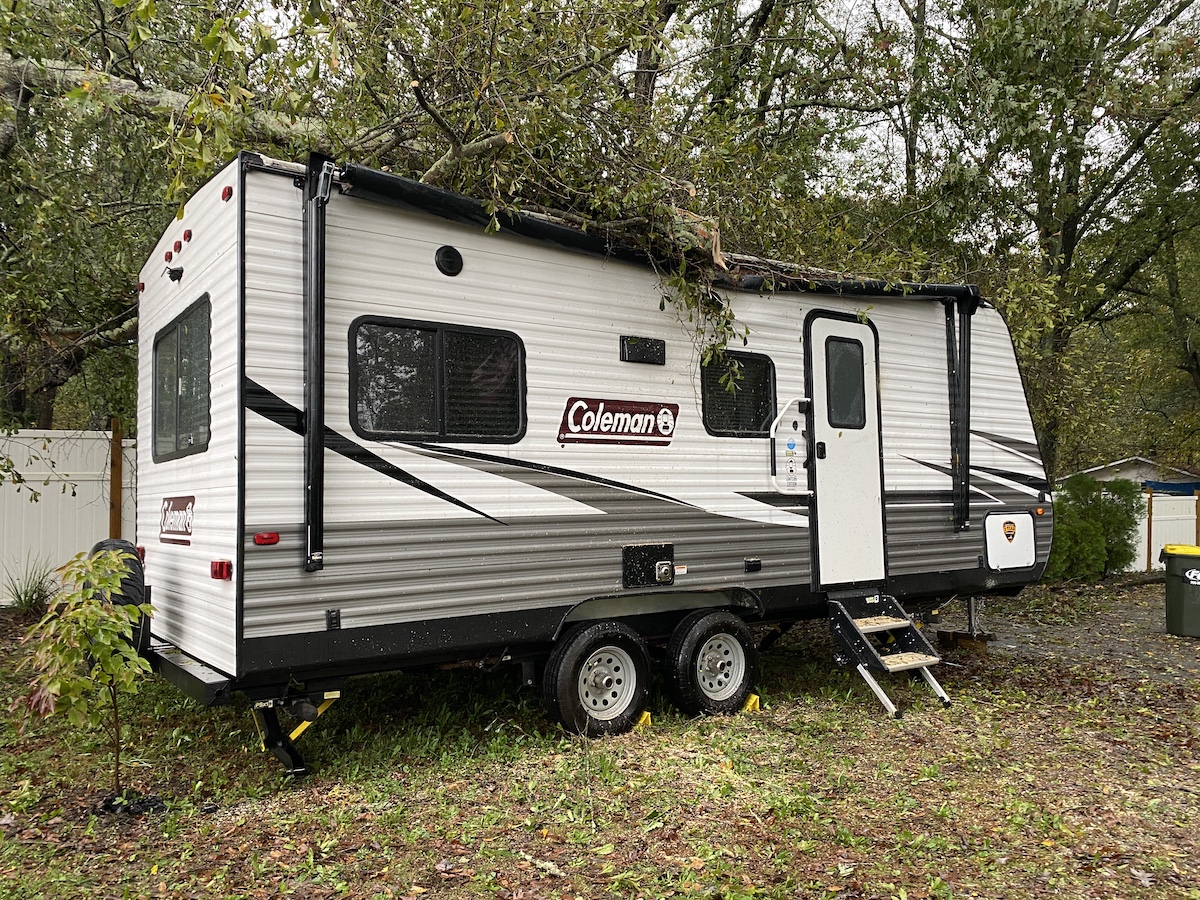 Zeta wind damage in Habersham13