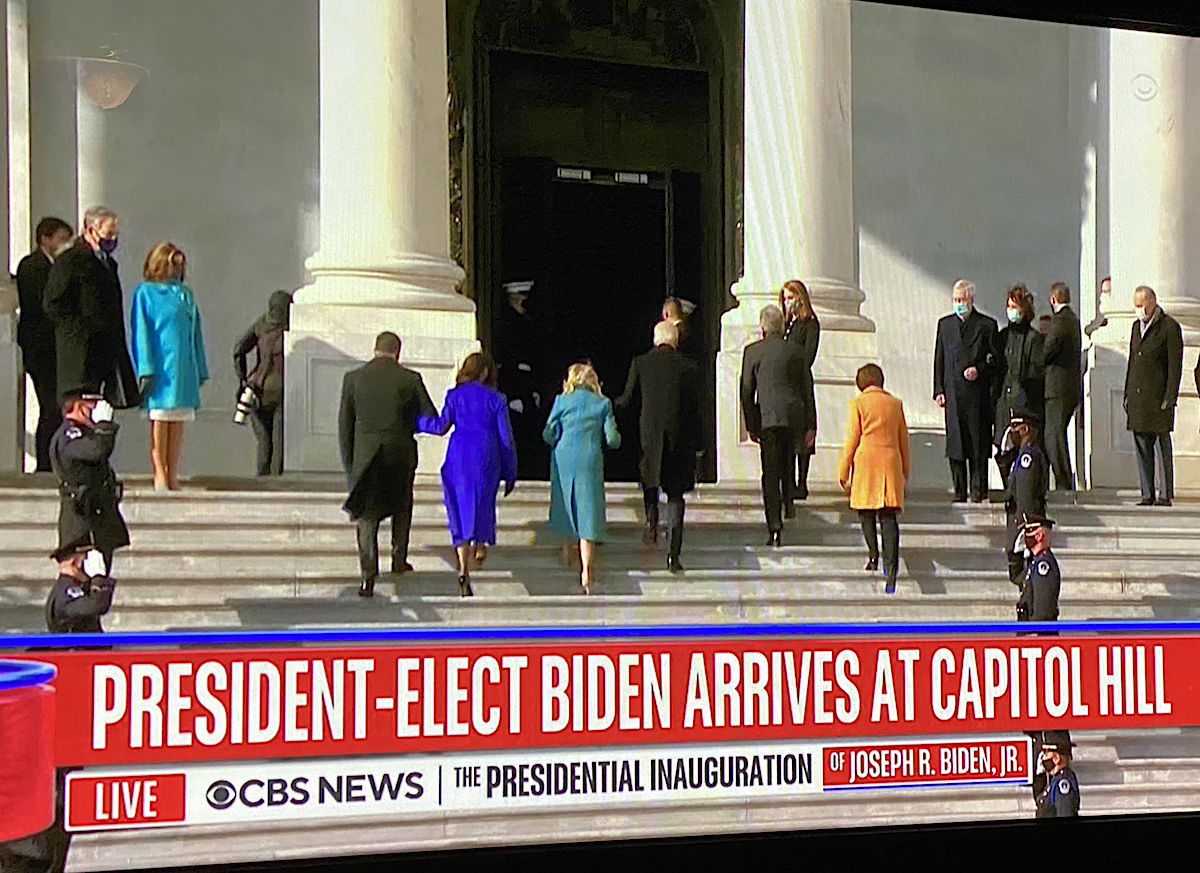 Biden arrives at U.S. Capitol