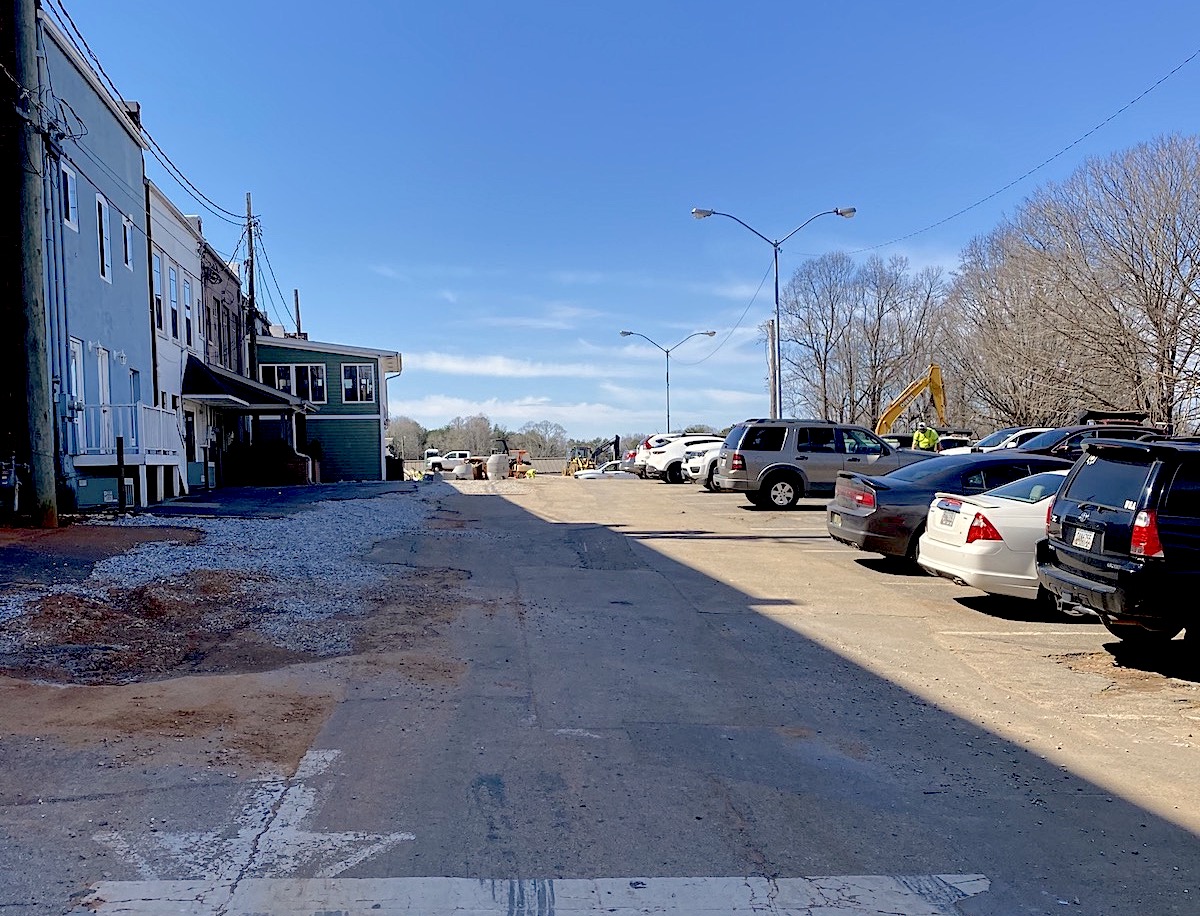 Appletree Alley Streetscape project 4.