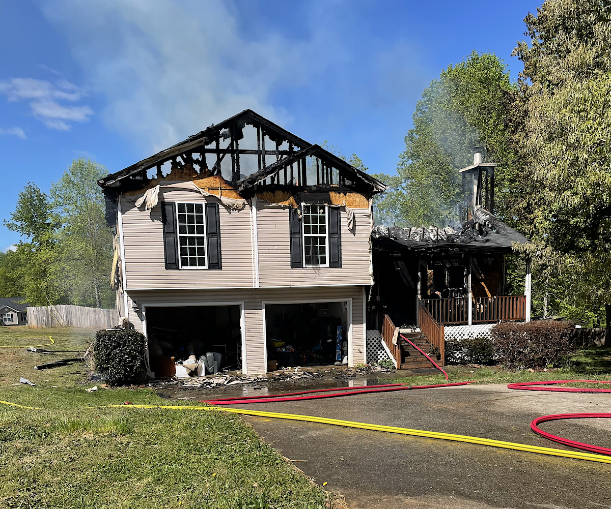 Mt. Airy house fire