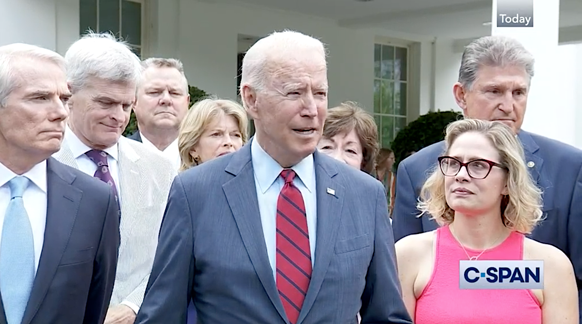Biden announces infrastructure deal
