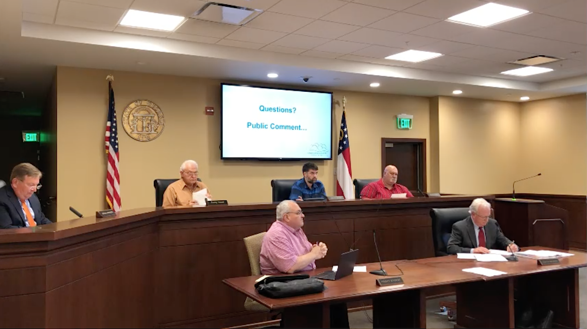Habersham County Commission budget hearing