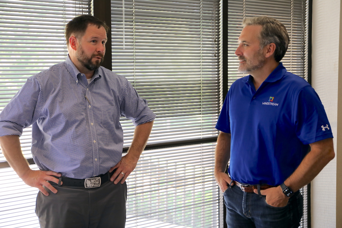 Mayor Borrow and Tony Thomas (1)