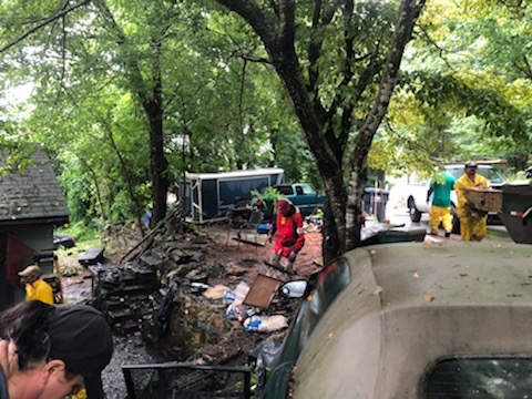 Tallulah Falls veteran house cleanup4