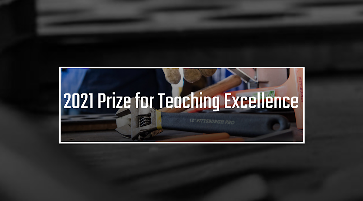 prize for teaching excellence