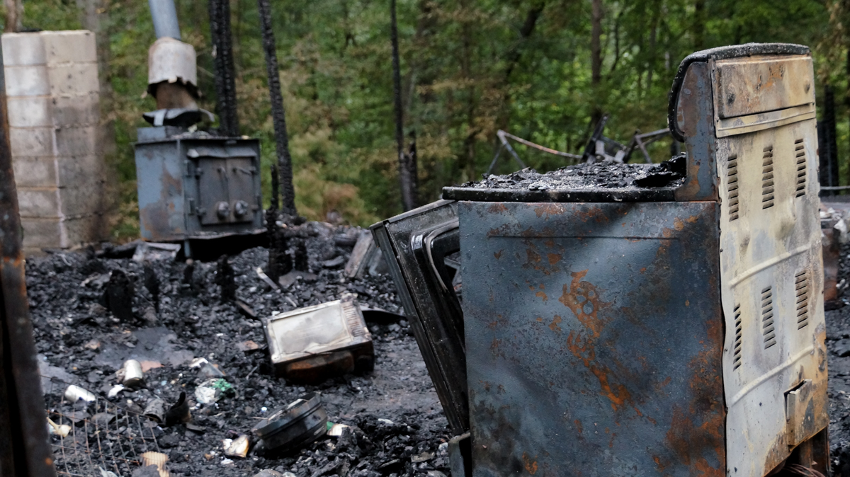 Clarkesville house fire