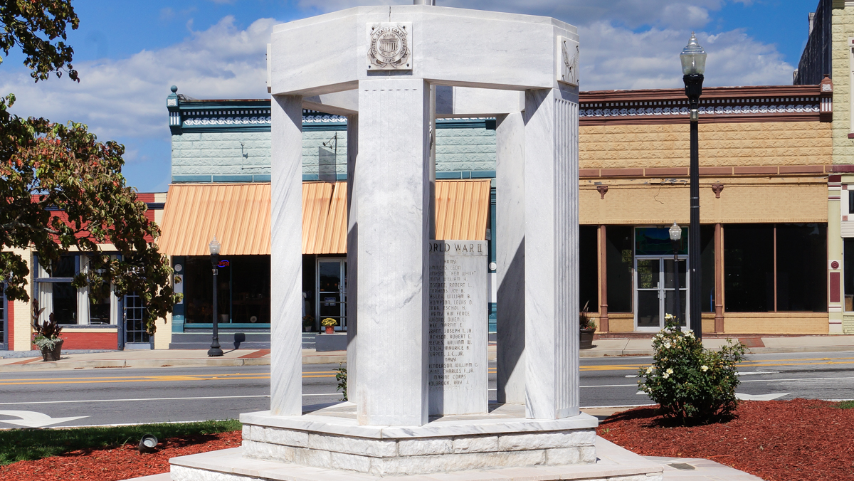 Clarkesville memorial