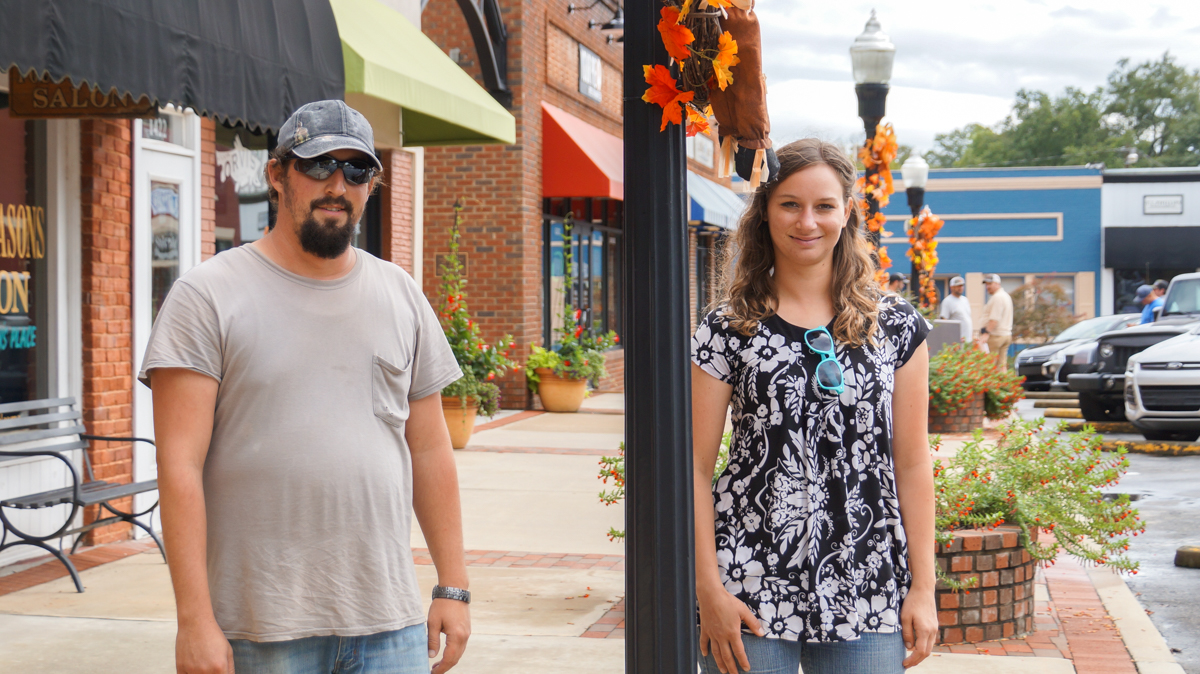 Clarkesville Fall decorations