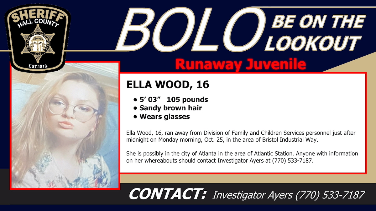 10272021 BOLO Wood runaway