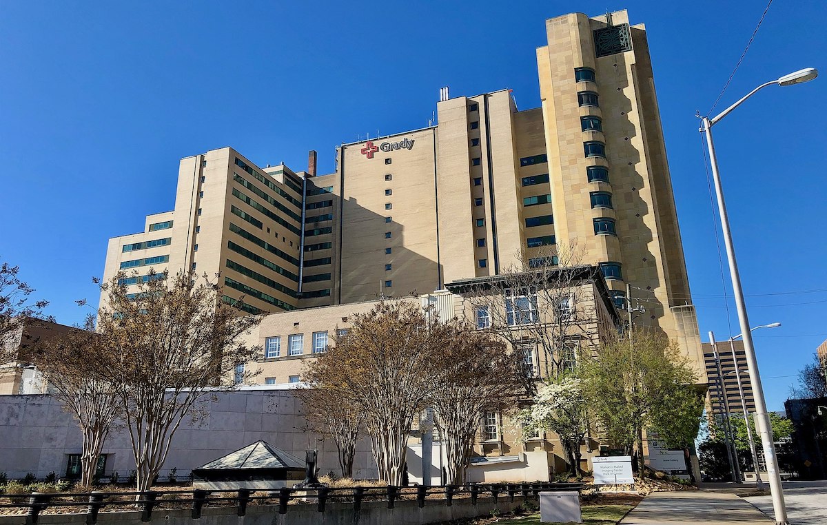 Grady Memorial Hospital in Atlanta