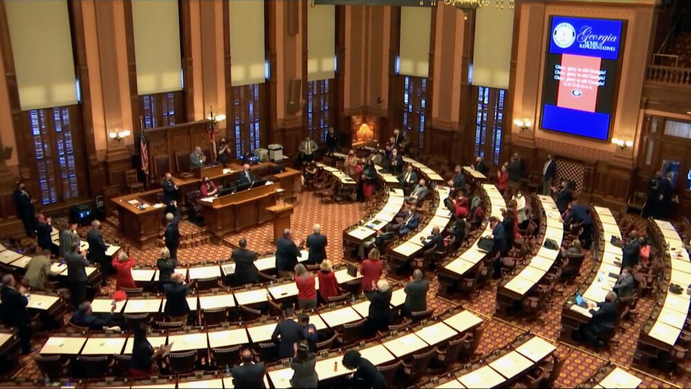 Lawmakers keep first day short ahead of National Championship football game