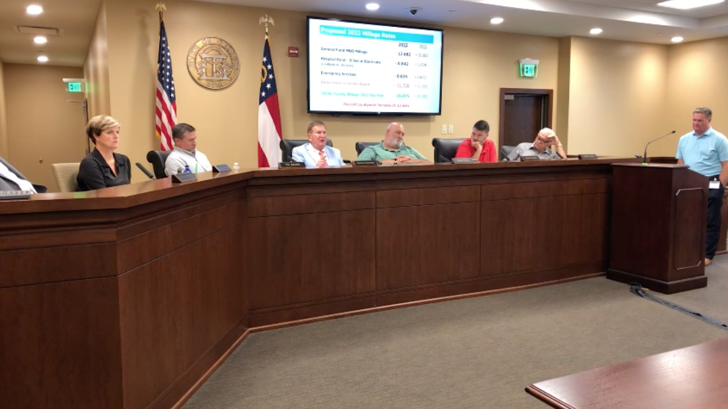 Habersham County Commissioner votes to raise millage rate