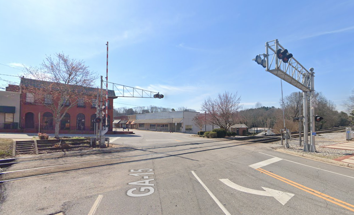 South Main Street rail crossing