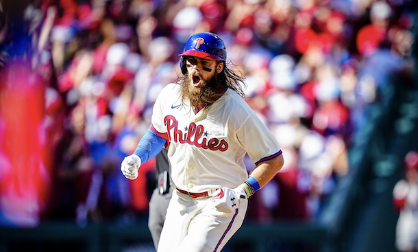 Marsh Madness! Phillies beat Braves 8-3 in Game 4, into NLCS