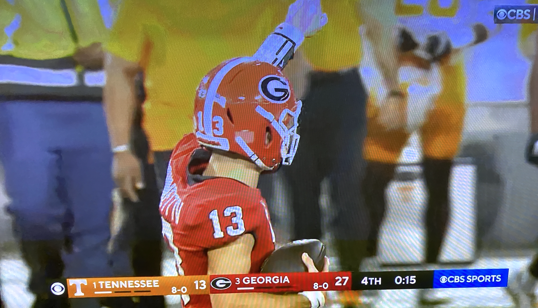 Georgia over Tennessee