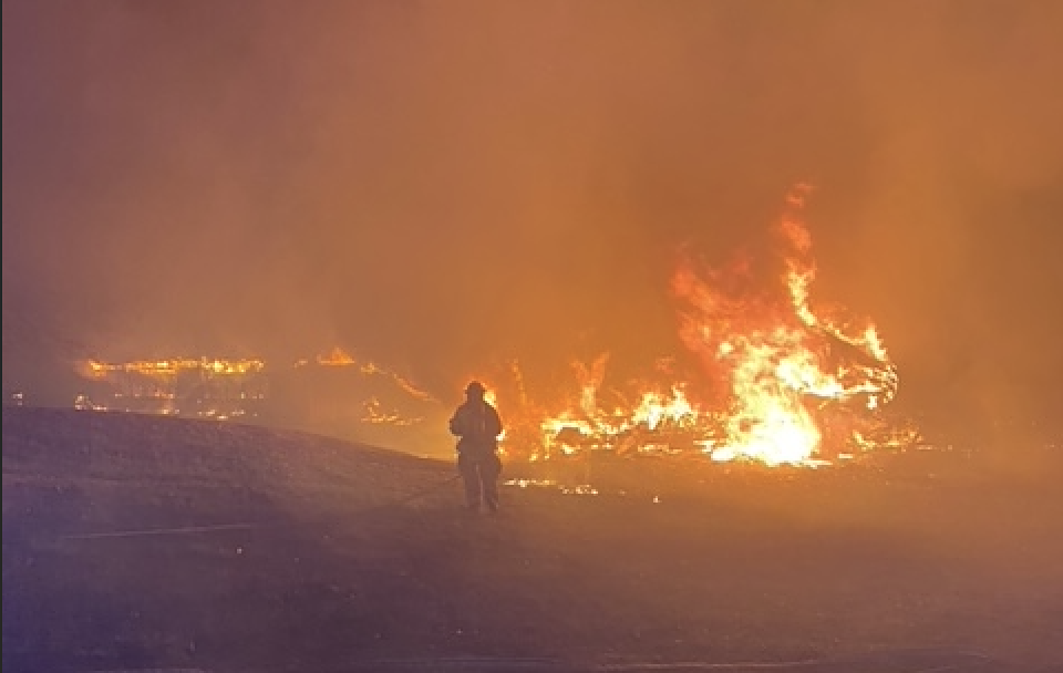 Bryant Road chicken house fire