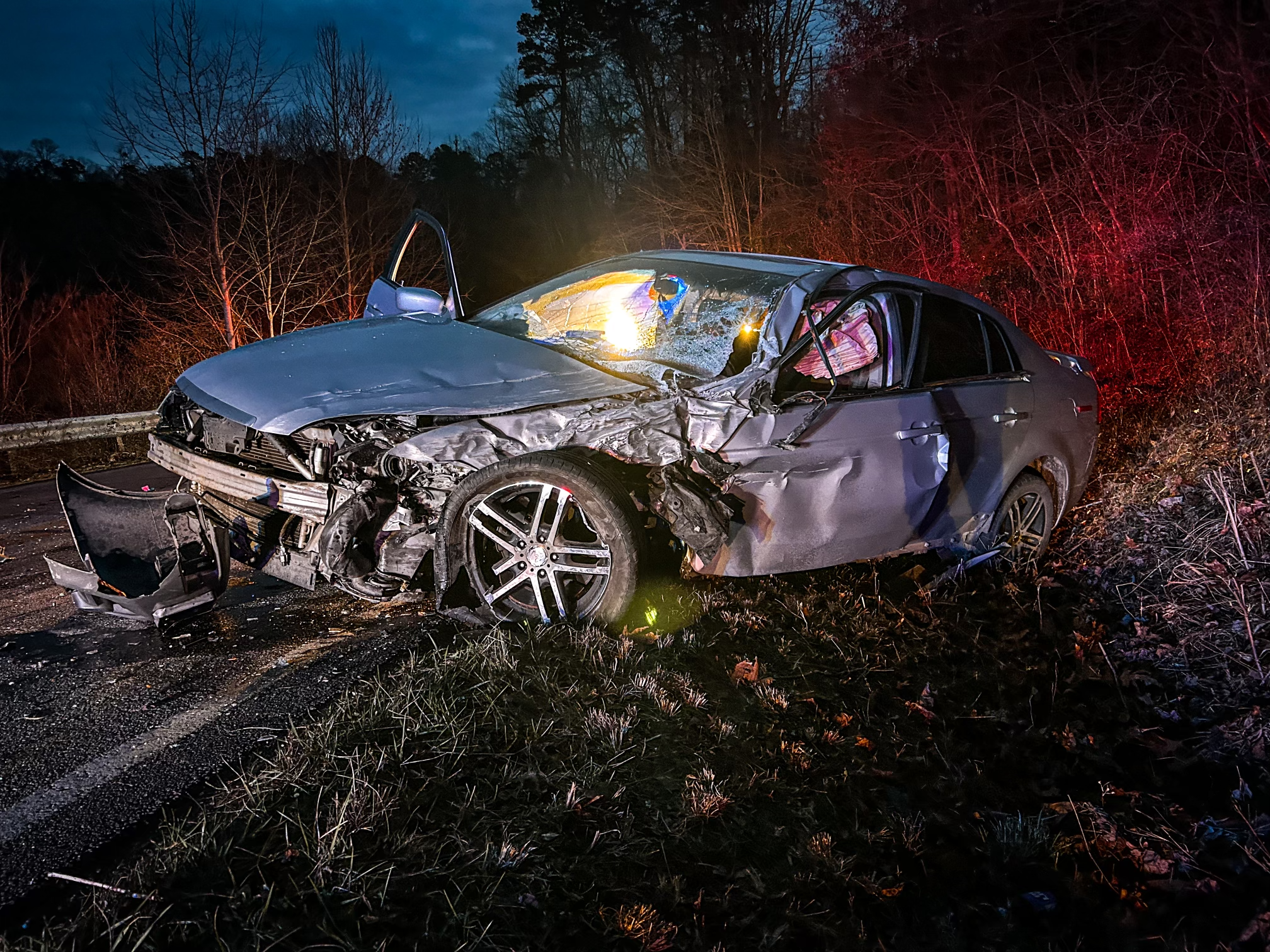 Habersham Mills Road head-on collision
