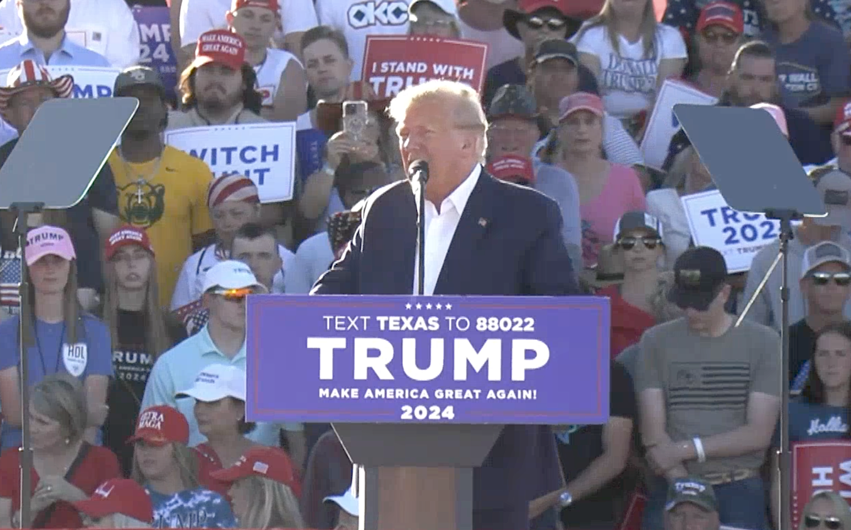 Donald Trump in Waco, Texas