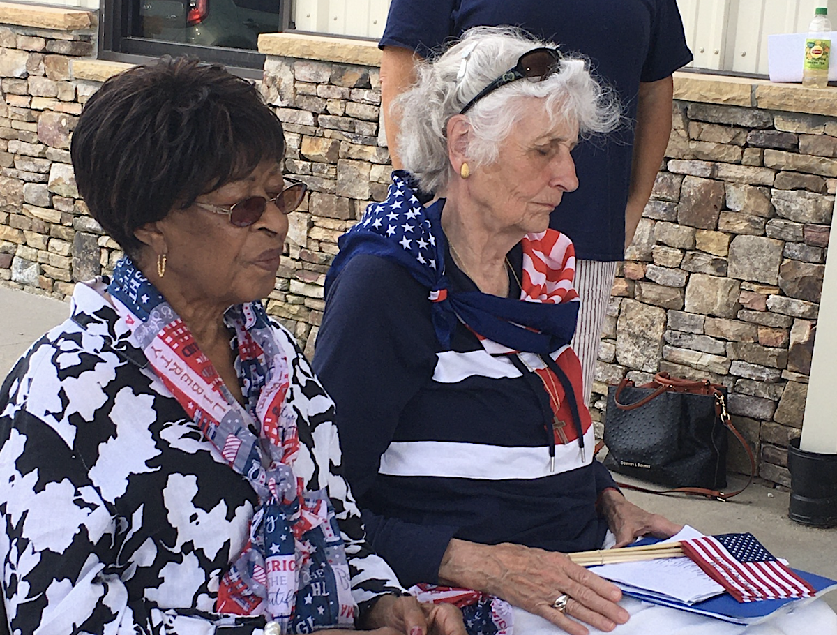 Betty Gober and Myrna Fouts