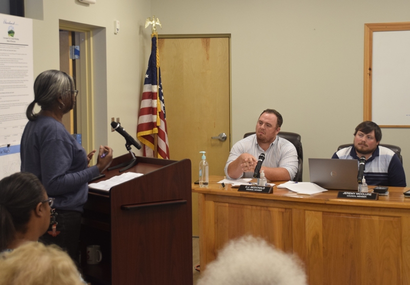 Annie Sutton at Cleveland City Council