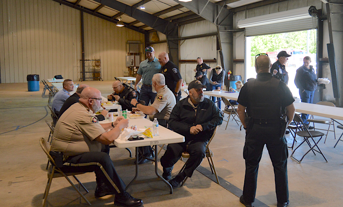 Bo inside with PS persons