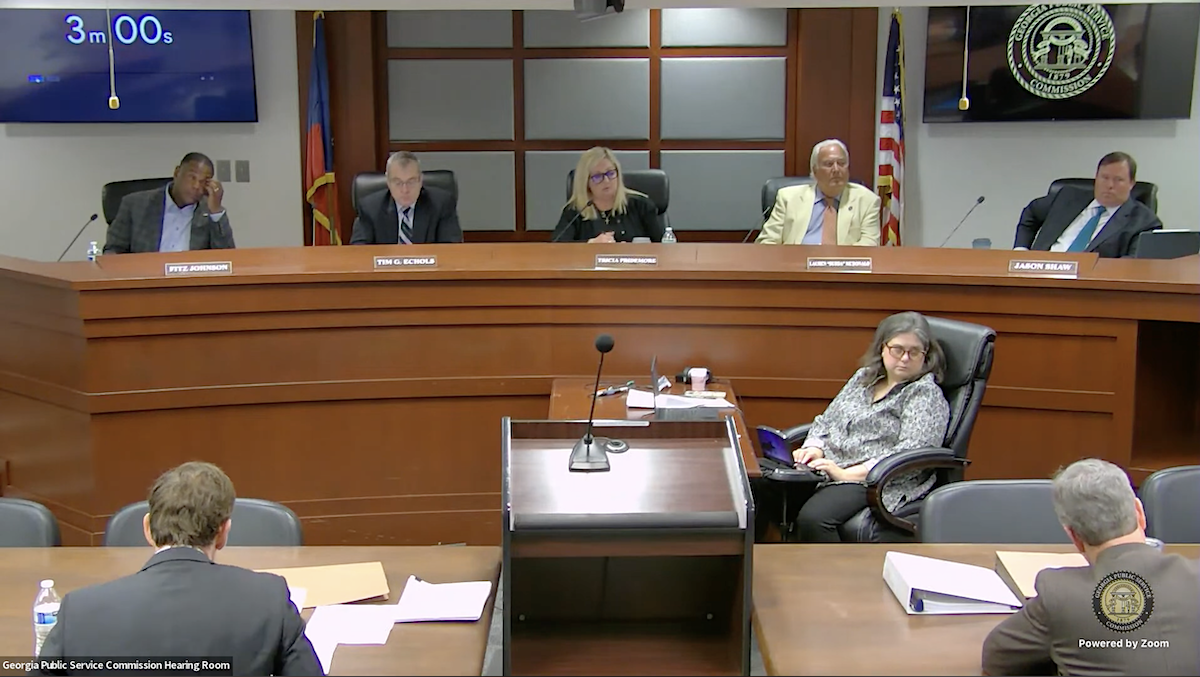 Georgia PSC hearing