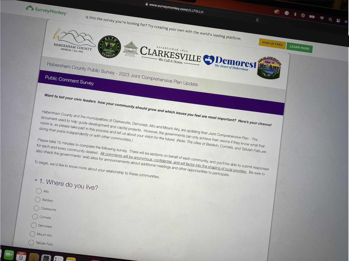 comprehensive plan survey