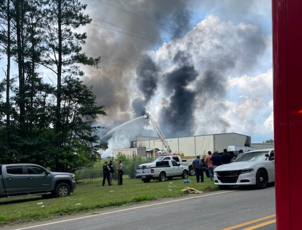 Quick Site fire in Banks County