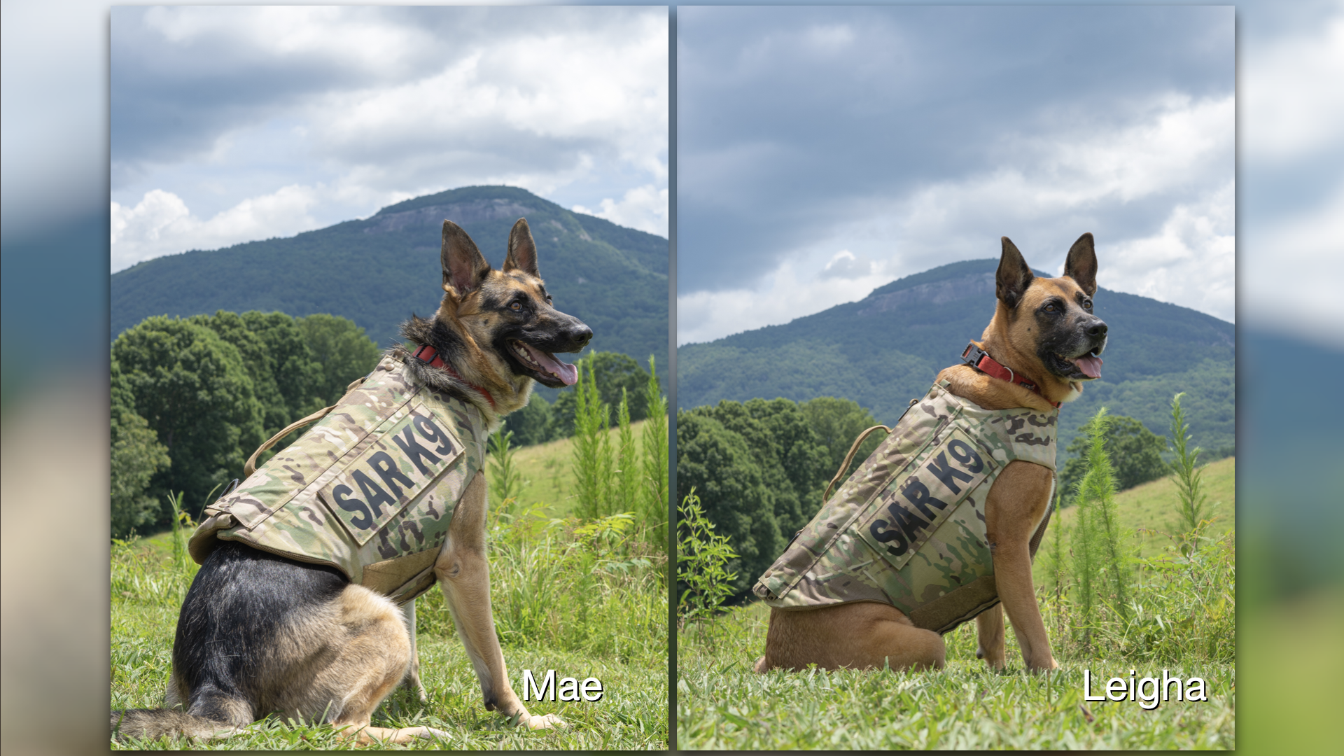 Mae and Leigha in their vests
