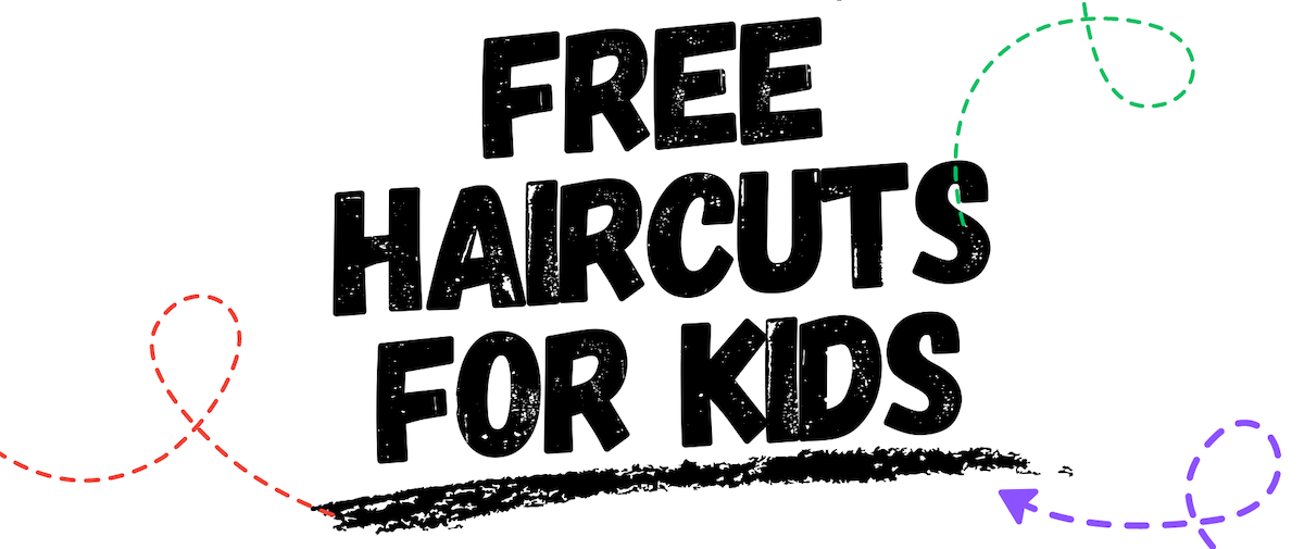 free haircuts for kids