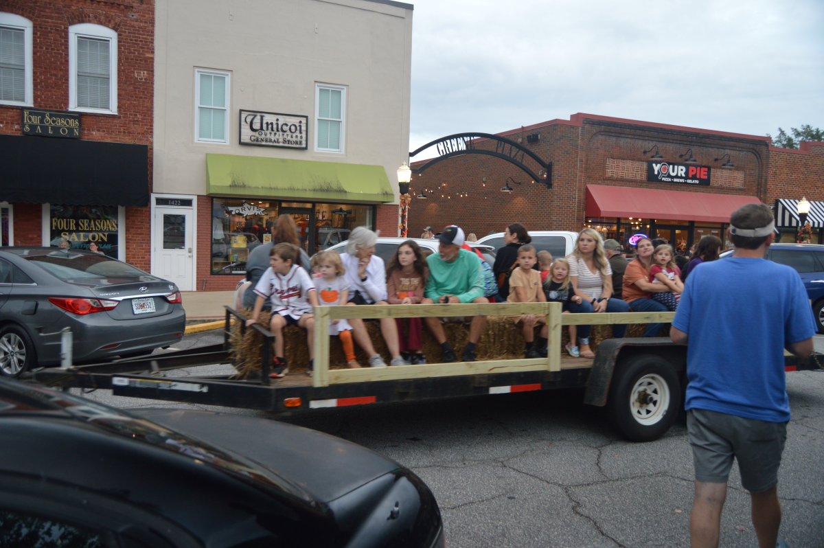 Hay ride Clarkesville Fall Festival