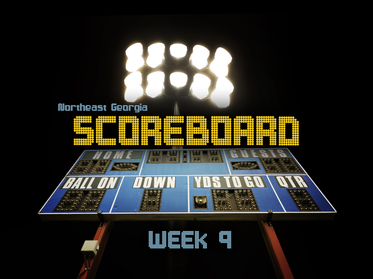 football scoreboard week 9