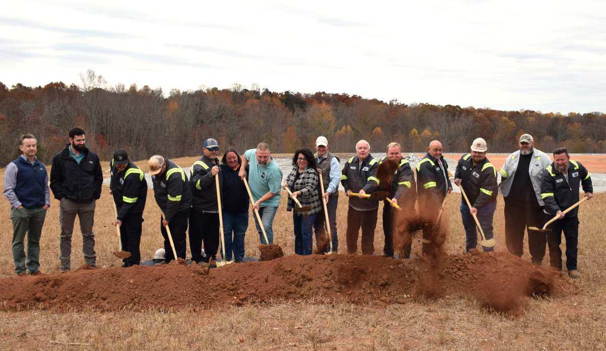 Baldwin breaks ground PW bldg