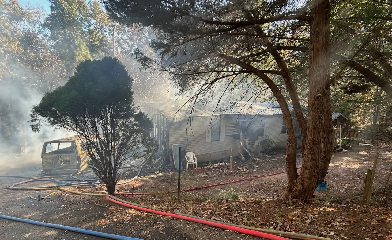 Hidden Valley Drive fire
