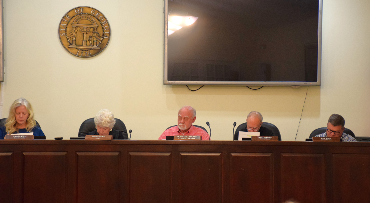 Clarkesville city council 12-4