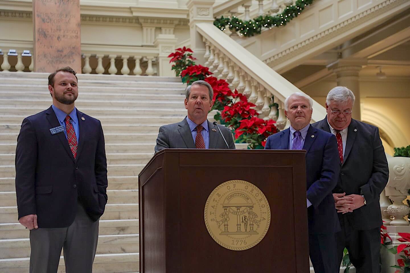 Gov. Brian Kemp Dec. 18, 2023 press conference