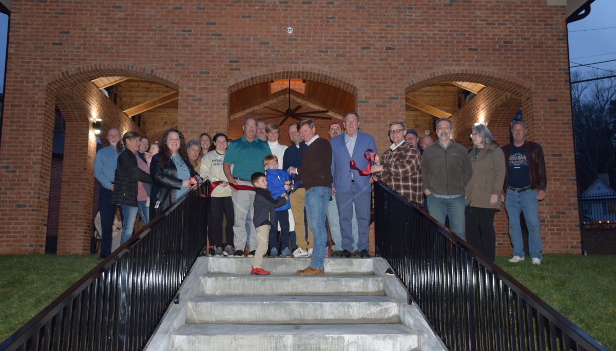 Harkness cuts ribbon