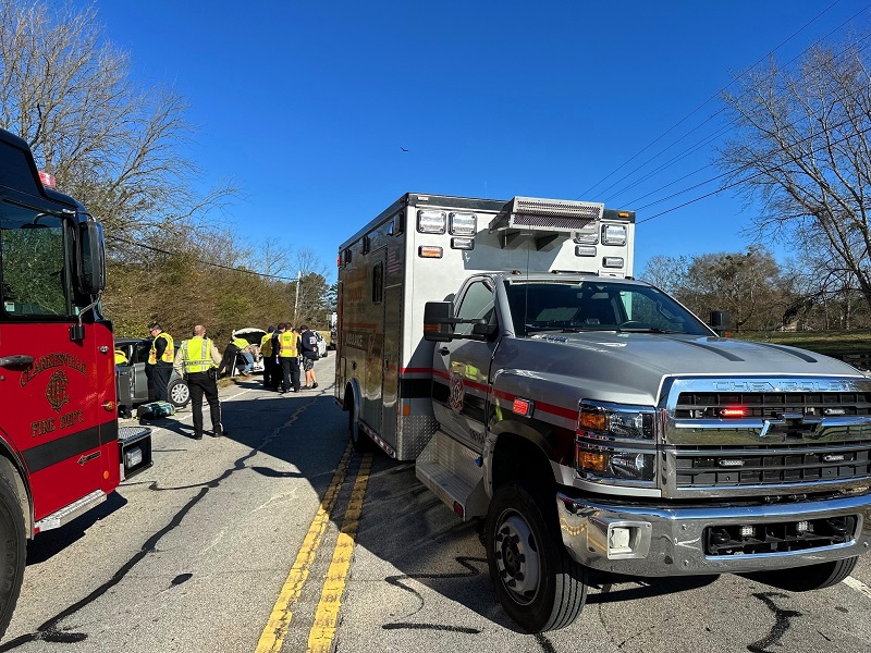 Toccoa Highway rear-end collision