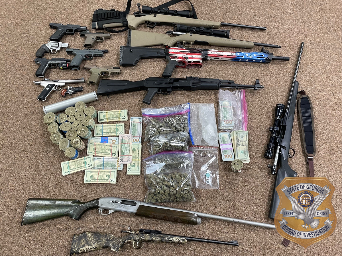 White County - Drugs and Weapons Seized