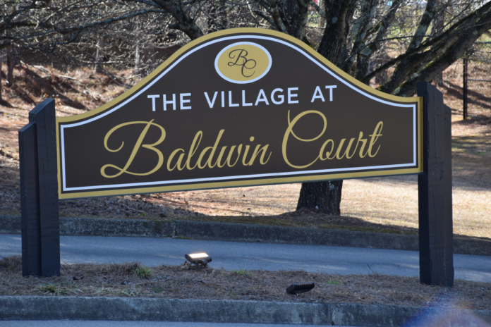 Baldwin Court sign