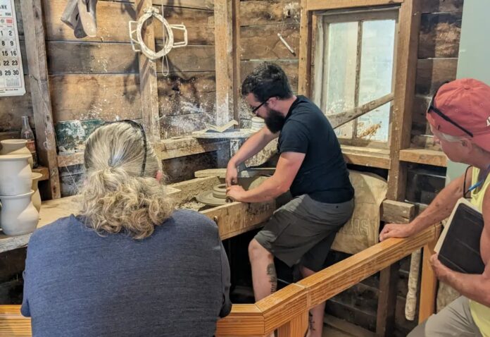 daniel demonstrating