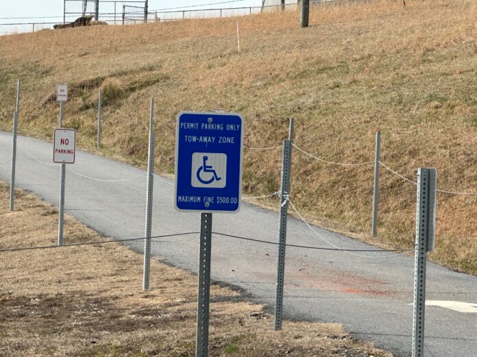 Diamond Memorial Fields parking cables (1)