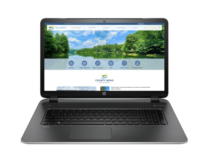 Hall County website