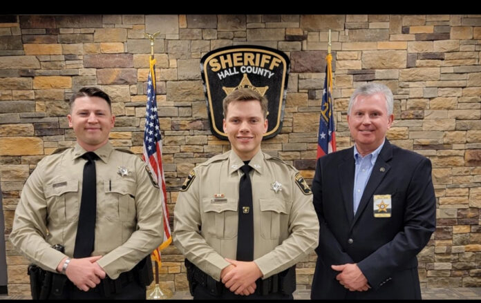 Hall County Sheriff's Office ceremony 1