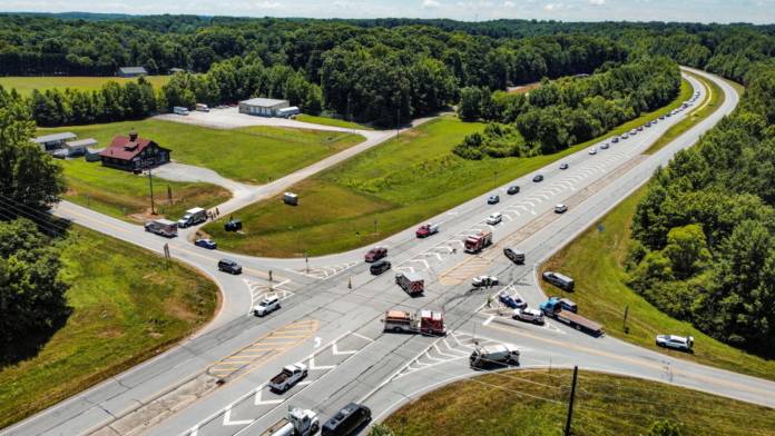 Drone Footage 2- Antioch Church Road accident