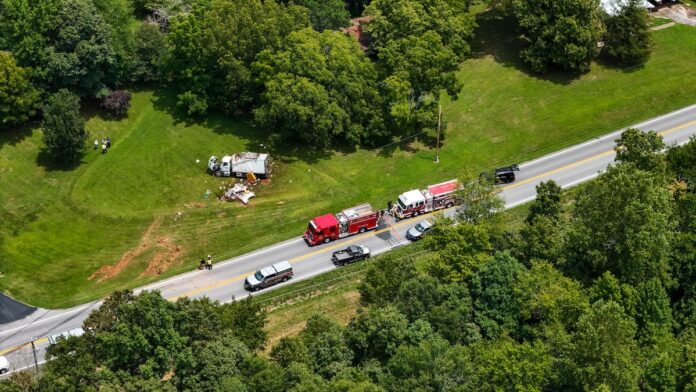 Cannon Bridge Road wreck