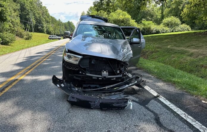 GA 17 wreck near Winding Stair Road4