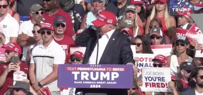 Trump at PA rally